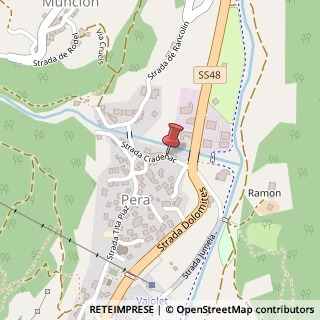 Mappa Strada Ciadenac, 2, 38036 Pozza di Fassa, Trento (Trentino-Alto Adige)