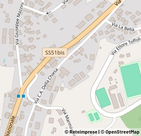 Mappa Via generale carlo alberto dalla chiesa, 32042 Pieve Di Cadore BL, Italia (0.15)