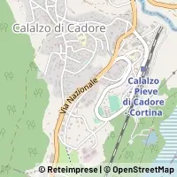 Hartă Calalzo di Cadore