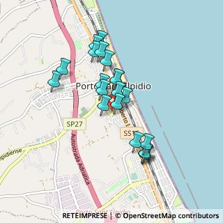 Mappa Via Adige, 63821 Porto Sant'Elpidio FM, Italia (0.7815)