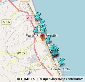Mappa Via Adige, 63821 Porto Sant'Elpidio FM, Italia (1.47063)