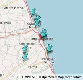 Mappa Via Adige, 63821 Porto Sant'Elpidio FM, Italia (5.28231)