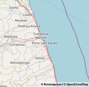 Mappa 63821 Porto Sant Elpidio FM, Italia (11.863)