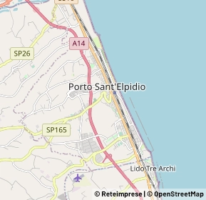 Mappa 63821 Porto Sant Elpidio FM, Italia (2.038)