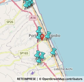 Mappa 63821 Porto Sant'Elpidio FM, Italia (2.2675)