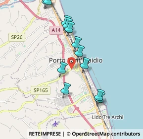 Mappa 63821 Porto Sant'Elpidio FM, Italia (1.93333)