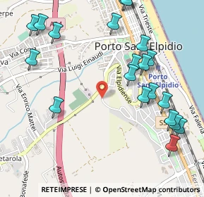 Mappa 63821 Porto Sant'Elpidio FM, Italia (0.652)