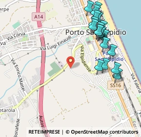 Mappa 63821 Porto Sant'Elpidio FM, Italia (0.603)