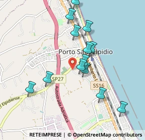 Mappa 63821 Porto Sant'Elpidio FM, Italia (0.92615)