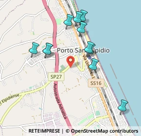 Mappa 63821 Porto Sant'Elpidio FM, Italia (0.98364)