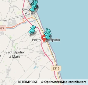 Mappa 63821 Porto Sant'Elpidio FM, Italia (4.344)