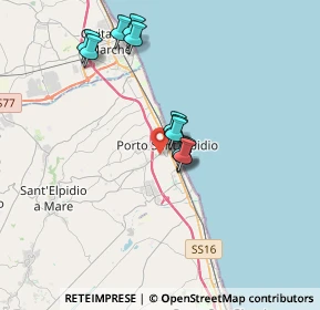 Mappa 63821 Porto Sant'Elpidio FM, Italia (3.06545)