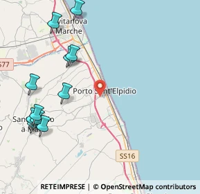 Mappa 63821 Porto Sant'Elpidio FM, Italia (5.36)