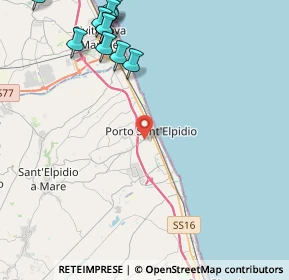 Mappa 63821 Porto Sant'Elpidio FM, Italia (5.98545)