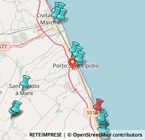 Mappa 63821 Porto Sant'Elpidio FM, Italia (6.457)