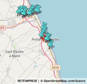 Mappa 63821 Porto Sant'Elpidio FM, Italia (4.20294)