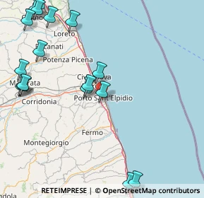 Mappa 63821 Porto Sant'Elpidio FM, Italia (23.00765)