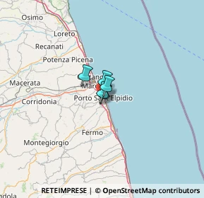 Mappa 63821 Porto Sant'Elpidio FM, Italia (49.415)