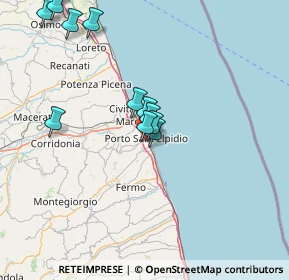 Mappa 63821 Porto Sant'Elpidio FM, Italia (17.47)