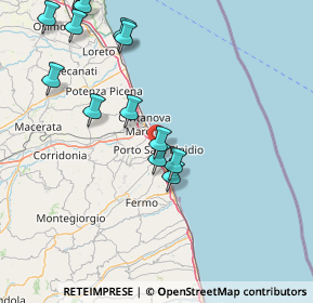 Mappa 63821 Porto Sant'Elpidio FM, Italia (18.43)