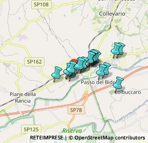 Mappa Via Europa, 62010 Casette Verdini MC, Italia (1.0105)