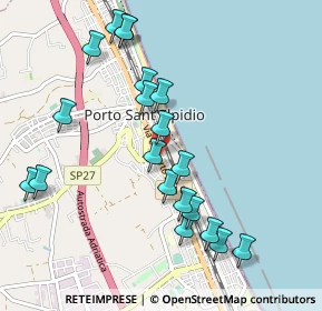 Mappa Via Silvio Pellico, 63821 Porto Sant'Elpidio FM, Italia (1.0715)