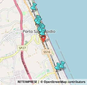 Mappa Via Silvio Pellico, 63821 Porto Sant'Elpidio FM, Italia (0.81364)