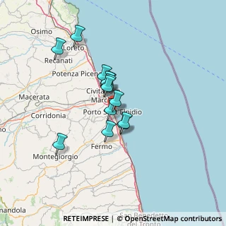Mappa Via Silvio Pellico, 63821 Porto Sant'Elpidio FM, Italia (10.17923)