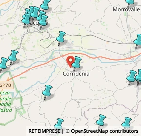 Mappa , 62014 Corridonia MC, Italia (6.7275)