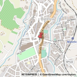 Mappa Via San Adriano, 10, 62024 Matelica, Macerata (Marche)