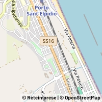 Karte Porto Sant'Elpidio