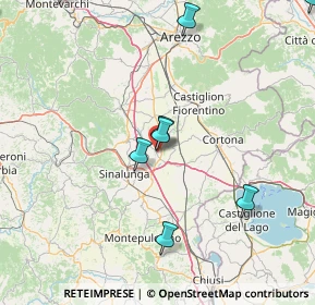 Mappa Via della Repubblica, 52045 Foiano della Chiana AR, Italia (25.86417)