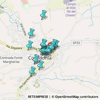 Mappa Via Cavour, 62014 Corridonia MC, Italia (0.2935)