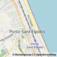 Map Porto Sant'Elpidio