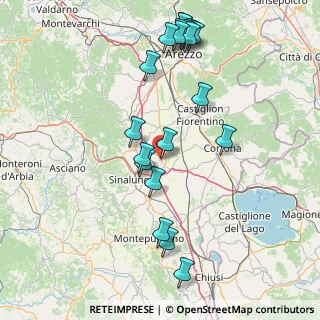 Mappa Via Variante S. Domenico, 52045 Foiano della Chiana AR, Italia (18.2875)