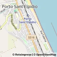 Map Porto Sant'Elpidio