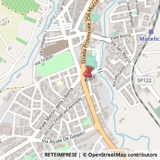 Mappa Viale Cesare Battisti, 20, 62024 Matelica, Macerata (Marche)