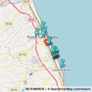 Mappa Via Ludovico Ariosto, 63821 Porto Sant'Elpidio FM, Italia (1.22643)