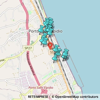 Mappa Via Ludovico Ariosto, 63821 Porto Sant'Elpidio FM, Italia (0.6845)
