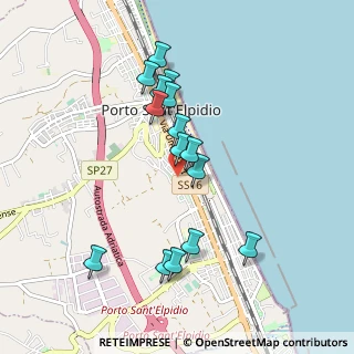 Mappa Via Ludovico Ariosto, 63821 Porto Sant'Elpidio FM, Italia (0.89733)
