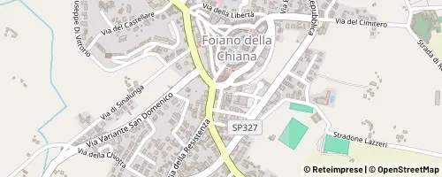 Mappa Foiano della Chiana