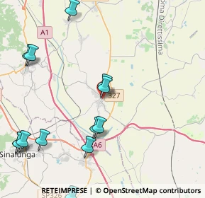 Mappa Via delle Fonti, 52045 Foiano della Chiana AR, Italia (5.43923)