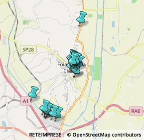 Mappa Via delle Fonti, 52045 Foiano della Chiana AR, Italia (1.477)