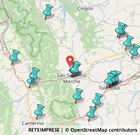 Mappa Località Biagi, 62027 San Severino Marche MC, Italia (10.224)