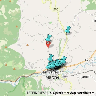 Mappa Località Biagi, 62027 San Severino Marche MC, Italia (2.0245)