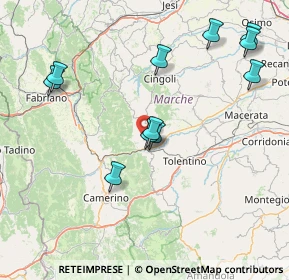 Mappa Località Biagi, 62027 San Severino Marche MC, Italia (17.28455)