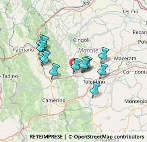 Mappa Località Biagi, 62027 San Severino Marche MC, Italia (10.92462)