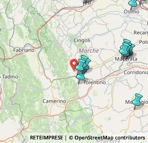 Mappa Località Biagi, 62027 San Severino Marche MC, Italia (21.09667)