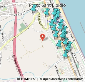 Mappa 63018 Porto Sant'Elpidio FM, Italia (0.512)