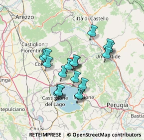 Mappa Via della Liberazione, 06060 Lisciano Niccone PG, Italia (11.902)